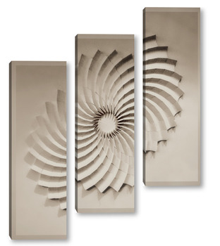 Модульная картина Солнцеворот