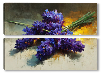 Модульная картина Лаванда