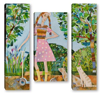 Модульная картина Юный ветеринар 