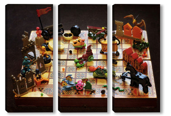 Модульная картина Шахматная доска   