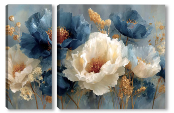 Модульная картина Цветы