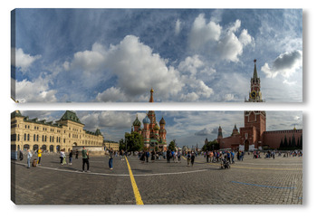 Модульная картина Красная площадь
