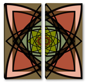 Модульная картина узор