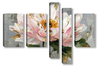 Модульная картина Сердце весны